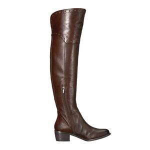 Vince Camuto Women's Bestan Over The Knee Boot Wide Calf Carob / Brown 6M NWB